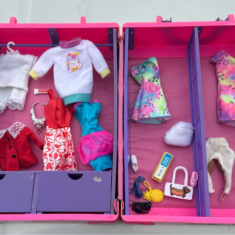 VINTAGE 1991 Barbie doll case